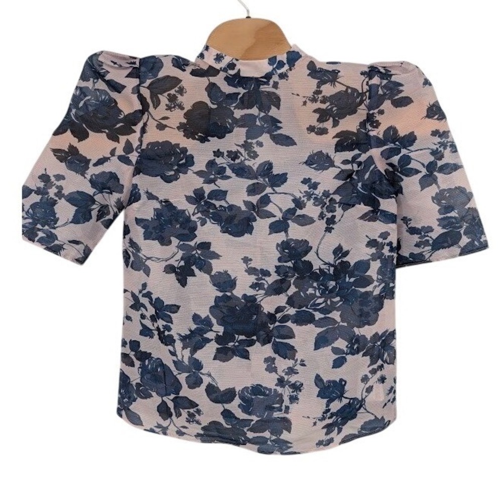 Keepsake The Label Halo Blouse Mink‎ Botanic Floral Women's sz XS